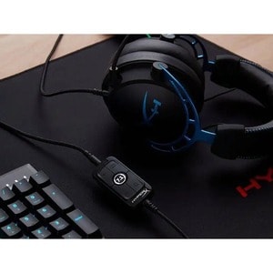 HyperX Cloud Alpha S Wired Over-the-ear, Over-the-head Stereo Gaming Headset - Black - Binaural - Circumaural - 10 Hz to 2