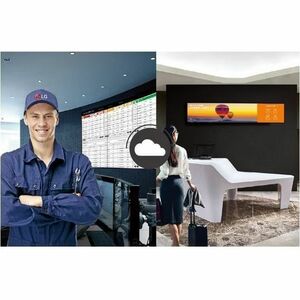 LG Ultra Stretch 86BH5F-M 2184.40 mm LCD Digital Signage Display - 24 Hours/7 Days Operation - In-plane Switching (IPS) Te