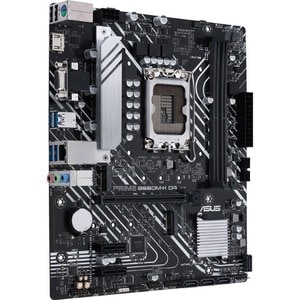 Asus Prime B660M-K D4 Desktop Motherboard - Intel B660 Chipset - Socket LGA-1700 - Intel Optane Memory Ready - Pentium Gol