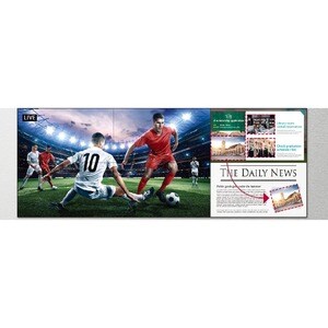 LCD Digital Signage LG 55VH7J-H 1397 mm - Energy Star - 1920 x 1080 - Direct LED - 700 cd/m² - 1080p - USB - HDMI - DVI - 