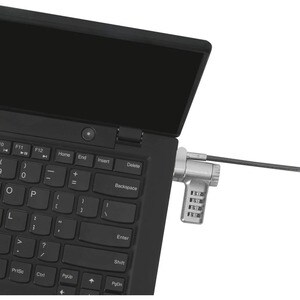 Targus DEFCON ASP96GL-S Cable Lock For Docking Station, Monitor, Notebook - 2 m Cable - Resettable - 4-digit - Patented T-