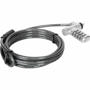 Targus DEFCON ASP96RGL Cable Lock For Monitor, Notebook, Docking Station, IP Phone - 198.12 cm (78") Cable - Resettable - 