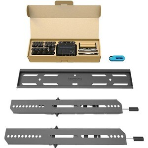 Neomounts Select Wall Mount for TV - Black - Height Adjustable - 1 Display(s) Supported - 81.3 cm to 165.1 cm (65") Screen