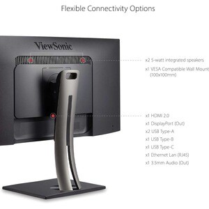 ViewSonic ColorPro VP3881a 38 Zoll Class UW-QHD+ Gekrümmter Bildschirm LED-Monitor - 21:9 Format - 95,3 cm (37,5 Zoll) Vie