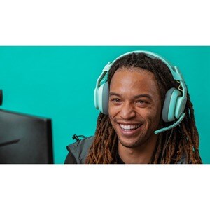 Astro A10 Wired Over-the-head Stereo Gaming Headset - Mint - Binaural - Circumaural - 32 Ohm - 20 Hz to 20 kHz - 200 cm Ca