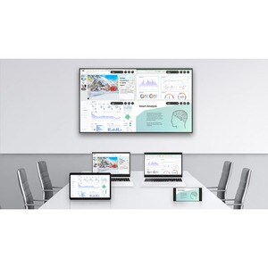 LCD Digital Signage Samsung QB55B 139,7 cm (55") - ARM Cortex A72 1,70 GHz - 3840 x 2160 - 350 cd/m² - 2160p - USB - HDMI 