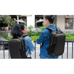Dell EcoLoop Pro Carrying Case (Backpack) for 43.2 cm (17") Notebook - Black - 840D Fabric, Plastic Body - Shoulder Strap 