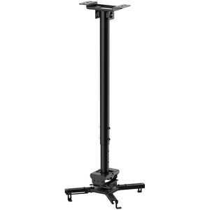 Fixation au plafond Neomounts CL25-550BL1 pour Projecteur - Noir - Réglable en hauteur - 35 kg Max