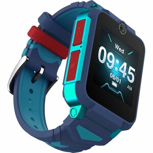 TCL MOVETIME MT42X Smartwatch - Blau Body Color - Blau Band Color - Glas Body Material - Silikon Band Material - Wireless 