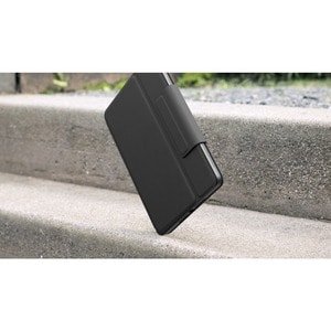 Estuche de teclado/cubierta Logitech Rugged Folio (Folio) iPad (7Ş generación) Tableta - Grafito - Anti salpicaduras/Derra