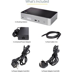 StarTech.com USB 3.1 Type C Docking Station for Notebook/Tablet/Monitor/Workstation/Desktop PC/Smartphone/Keyboard/Mouse/H