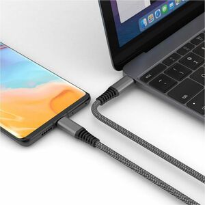 4smarts PremiumCord 1,50 m USB-C Datentransferkabel - Cable for Notebook, Tablet, Smartphone - 480 Mbit/s - Schwarz