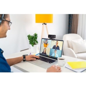 ACCO W1050 Webcam - 2 Megapixel - 30 fps - Black - USB Type A - 1920 x 1080 Video - CMOS Sensor - Fixed Focus - 95° Angle 
