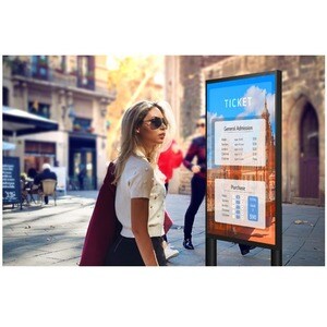 LG 55XE4F-M Digital Signage Display - 55" LCD - 1920 x 1080 - Direct LED - 4000 Nit - 1080p - HDMI - USB - SerialEthernet 