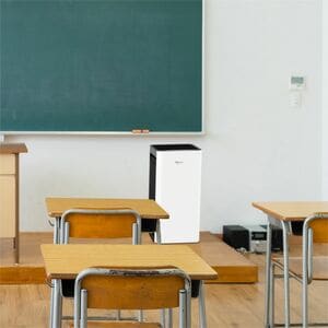 Fellowes AeraMax SV Air Purifier - True HEPA - 1500 Sq. ft. - White