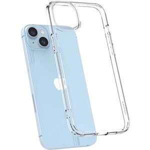 Spigen Ultra Hybrid Case for Apple iPhone 14 Smartphone - Crystal Clear - Drop Resistant, Scratch Resistant - Thermoplasti