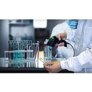 Handheld Barcode Scanner - Cable Connectivity - Black - USB Cable Included - Base Station/Charger - 510.54 mm Scan Distanc