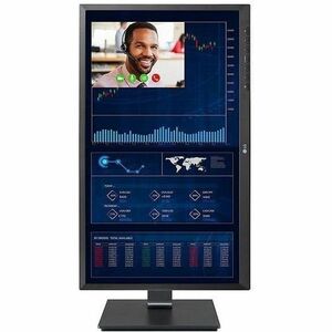 LG 24CQ650N-6N All-in-One Thin Client Celeron N5105 Quad-core (4 Core) 2 GHz - Matte Black - Intel Chip - 4 GB RAM DDR4 SD