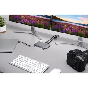 Estación de acoplamiento Kensington USB Tipo C - 85 W - USB Tipo-C - VGA - DisplayPort - Cableado