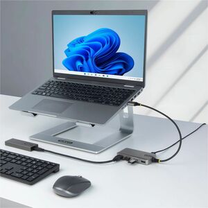 StarTech.com 4-Port USB Hub, USB 3.0 5Gbps, Bus Powered, USB-A to 4xA w/ Optional Auxiliary Power, Portable Laptop USB Hub