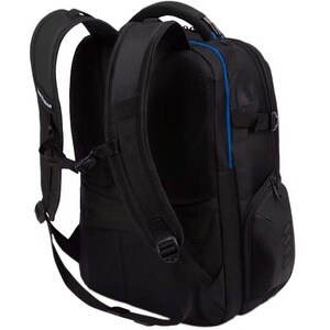 SwissGear 8120203410 Carrying Case (Backpack) for 17" Notebook - Black - Scratch Resistant, Shock Absorbing - 1200D Polyes