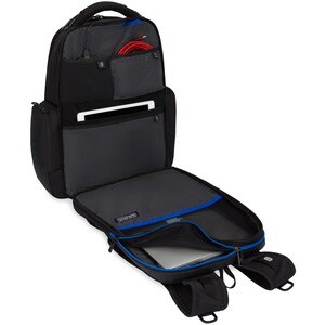 SwissGear ScanSmart 8121203410 Carrying Case (Backpack) for 17" Notebook - Black - Bump Resistant, Ding Resistant, Scratch