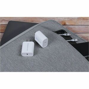 IOGEAR GearPower Compact USB-C 20W Charger 2-Pack - 20 W - 5 V DC, 9 V DC, 12 V DC Output - 3 A - 2