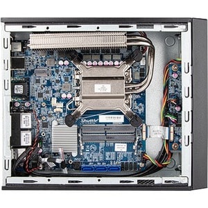 Shuttle XPC slim XH610 Barebone-System - Mini-PC - Sockel LGA-1700 - 1 x Prozessor-Support - Intel H610 Express Chip - 64 