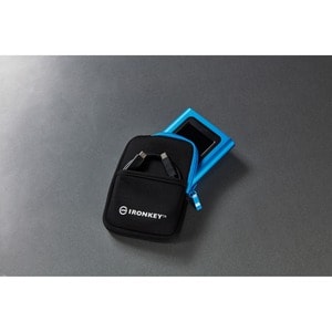 IronKey Vault Privacy 80 IKVP80ES/960G 960 GB Portable Solid State Drive - External - Smartphone, Desktop PC Device Suppor