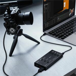 j5create JVA06-N Video Capturing Device - Black - Functions: Video Capturing - 1080p, 900p, 768p, 1024p, 576p, 480p, 576i,