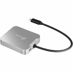 j5create Elite JCD391-N 5 Port(s) USB Type C Docking Station for Notebook, Keyboard, Mouse, Flash Drive, TV, MacBook - Cha