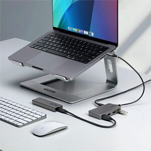 StarTech.com USB Hub - USB 3.2 (Gen 1) Type C - Portable - Space Gray - UASP Support - 5 Total USB Port(s) - PC, Mac, Linu