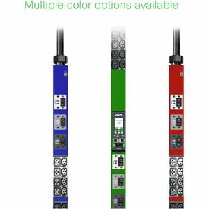 APC by Schneider Electric NetShelter PDU - TAA Compliant - Switched - IEC 60309 20A 3P+N+PE - 24 x IEC 60320 C13/C15, 24 x
