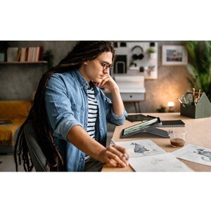 Logitech Combo Touch Tastatur/Cover Apple, Logitech iPad (10. Generation) Tablet - Grau - Webstoff Außenmaterial - Abriebf