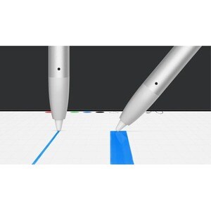 Stylet Logitech Crayon - Capacitive Type d'écran tactile supportée - Actif - Pointe de stylus remplaçable - Aluminium, Pol