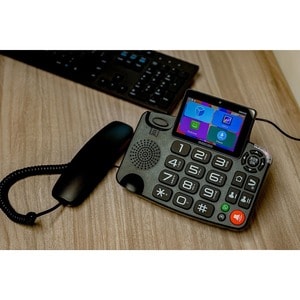 Telefono IP MaxCom COMFORT MM42D - A filo - senza filo - Wi-Fi - VoLTE