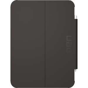 Urban Armor Gear PLYO Carrying Case (Folio) for 27.7 cm (10.9") Apple iPad (2022) Tablet - Ice, Black - Drop Resistant, Im