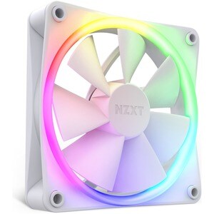 NZXT F120 RGB Core RF-C12SF-W1 1 Cooling Fan - 120 mm Maximum Fan Diameter - 1 x Fan(s) - 133.98m³/h Maximum Airflow - 180