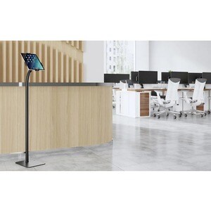 Neomounts Floor Mount for Tablet - Black - Height Adjustable - 1 Display(s) Supported - 20.1 cm to 27.9 cm (11") Screen Su