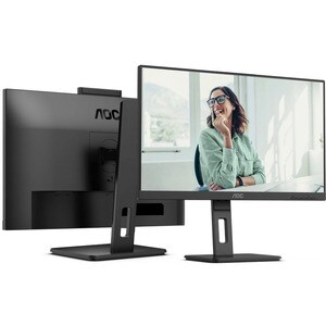 AOC Q27P3CW 27 Zoll Class Webcam UW-UXGA LCD-Monitor - 16:9 Format - Schwarz - 68,6 cm (27 Zoll) Viewable - IPS-Technologi