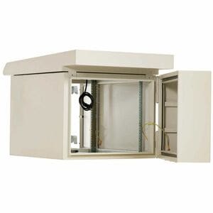 Eaton Tripp Lite Series SmartRack Industrial Enclosure - NEMA 3R, Wall Mount, Metal, Locking, Hinged Back, Fan With Therma