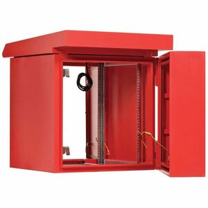 Eaton Tripp Lite Series SmartRack Industrial Enclosure - NEMA 3R, Wall Mount, Metal, Locking, Hinged Back, Fan With Therma