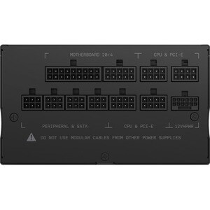 NZXT PA-2G1BB-AU ATX 3.0, EPS 2.92 Modular Power Supply - 1.20 kW - Internal - 3.3 V DC Output - 1 +12V Rails - 1 Fan(s) -