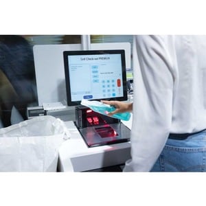 Datalogic Magellan Rugged Industrial, Smartphone In-counter Barcode Scanner - Cable Connectivity - Serial Cable Included -