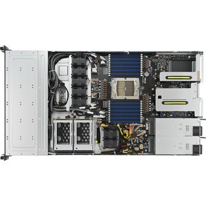 Asus RS500A-E12-RS12U-12W16B Barebone System - 1U Rack-mountable - Socket SP5 LGA-6096 - 1 x Processor Support - AMD Chip 