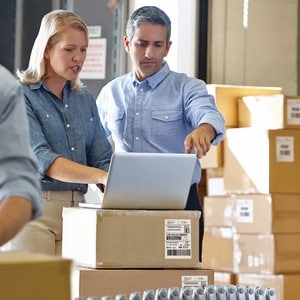 Brother QL-1110NWBC Desktop Direct Thermal Printer - Monochrome - Label Print - Ethernet - USB - Bluetooth - White, Glossy