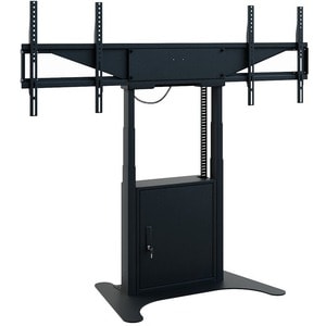 HAGOR Lift für Display, Mini-PC, Kamera, Notebook, A/V-Geräte, Display - Schwarz pulverbeschichtet - Höhenverstellbar - 2 
