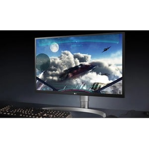 LG UltraGear 27UL500P-W 27" Class 4K UHD Gaming LCD Monitor - 16:9 - White - 68.6 cm (27") Viewable - In-plane Switching (