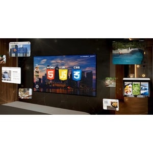 Smart LED-LCD TV Samsung AU8000 HG55AU800NF 139.7cm - 4K UHDTV - Negro - HDR10+, HLG - LED Retroiluminación - YouTube Kids