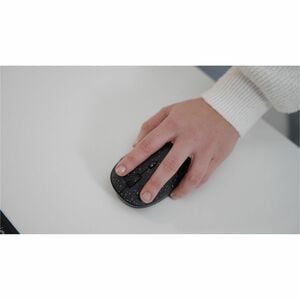 Targus ErgoFlip EcoSmart Mouse - Mid Size Mouse - Optical/BlueTrace - Wireless - Bluetooth - Black - 4000 dpi - 6 Button(s